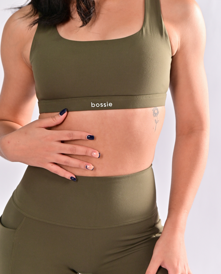 Olive Yoga Set
